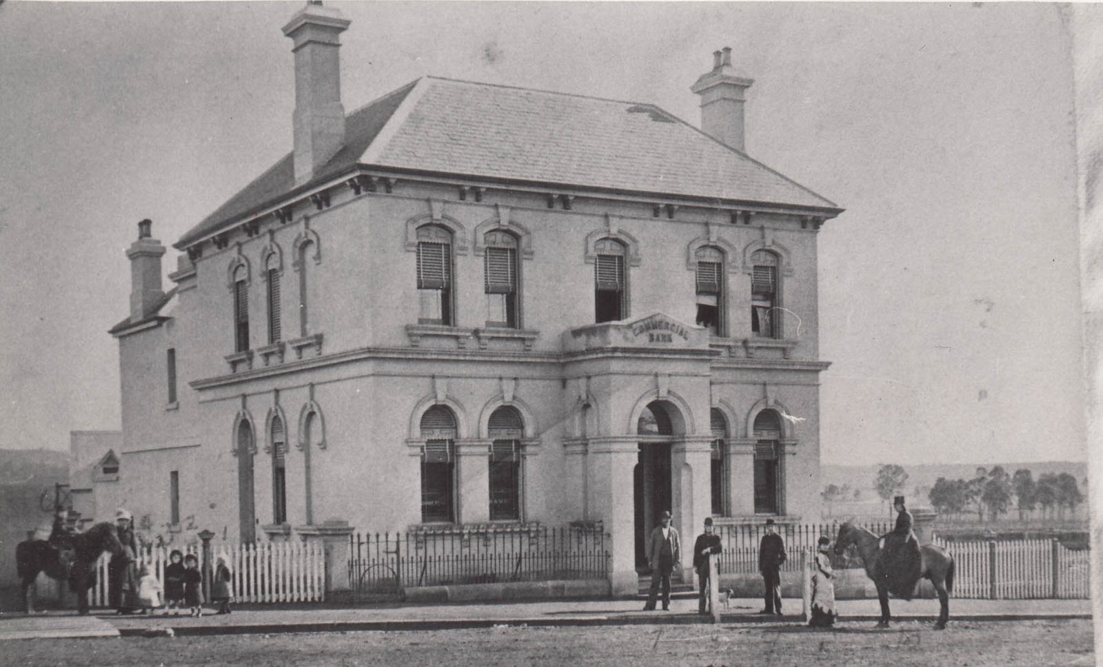 Historical photograph of the Commercial Banking Company of Sydney